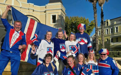 Stuðningssveitin Kylfan slær í gegn