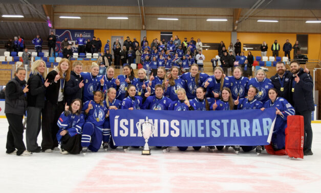 SR Íslandsmeistarar eftir dramatískan sigur í fjórða leik